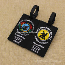 Custom Fire & Emergency Service Rubber Luggage Tags